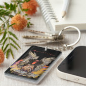 ひげを生やしたハゲワシ キーホルダー (正面右)