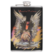 ひげを生やしたハゲワシ フラスク (正面)