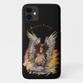 ひげを生やしたハゲワシ Case-Mate iPhoneケース (裏面)