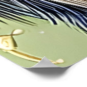 ひげを生やしたポートレート | AIアートポスター ポスター (角)