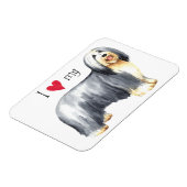 ひげを生やした子が大好き マグネット (左側)