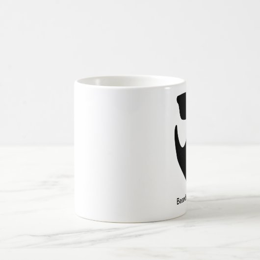 ひげを生やした素晴らし杯 コーヒーマグカップ (中央)