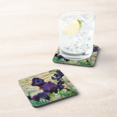 ひげを生やした虹彩 コースター (右側)