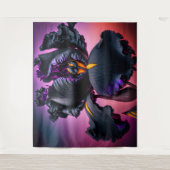 ひげを生やした虹彩 タペストリー (正面)