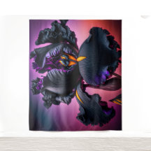 ひげを生やした虹彩