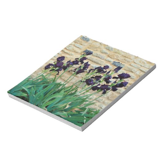 ひげを生やした虹彩 ノートパッド (回転)