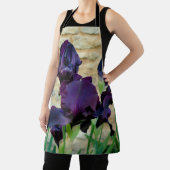 ひげアイリスオールオーバープリントエプロン エプロン (インサイチュ)