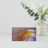 ひげアイリス名刺 名刺 (スタンド正面)