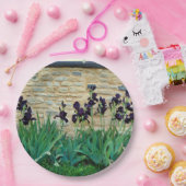 ひげアイリス紙プレート ペーパープレート (パーティー)