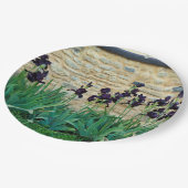 ひげアイリス紙プレート ペーパープレート (アングル)