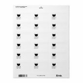 ひげオフ遊プレイオフひげ ラベル (フルシート)