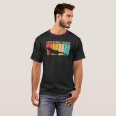ひげカッコいいひげ龍男性へ少年たち爬虫類トカゲ Tシャツ (正面フル)