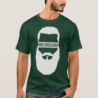 ひげガング完全ひげ白 Tシャツ