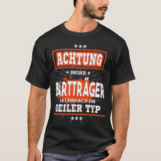 ひげキャリアは男素晴らしだ Tシャツ