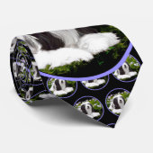 ひげコリー絵画ズ – かわいいオリジナルドッグアート ネクタイ (ロール)