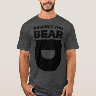 ひげシャツのTクラシックシャツを尊重する Tシャツ