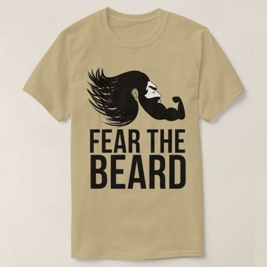 ひげシャツを恐れる2 Tシャツ (デザイン正面)