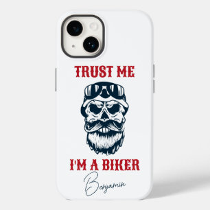 ひげスカル  オートバイ  私は自転車だ Case-Mate iPhone 14ケース