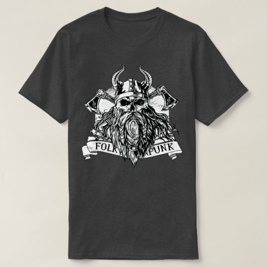ひげバイキング2 Tシャツ (デザイン正面)