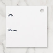 ひげパーソナライズされた付きドラゴンリザード – Santa Hat フェイバータグ (裏面)