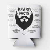 ひげファクト（黒） 缶クーラー (裏面)