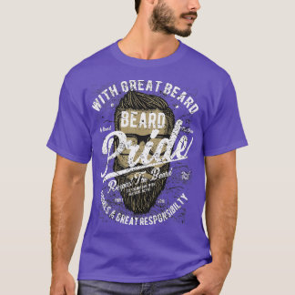 ひげプライドひげを尊重 Tシャツ