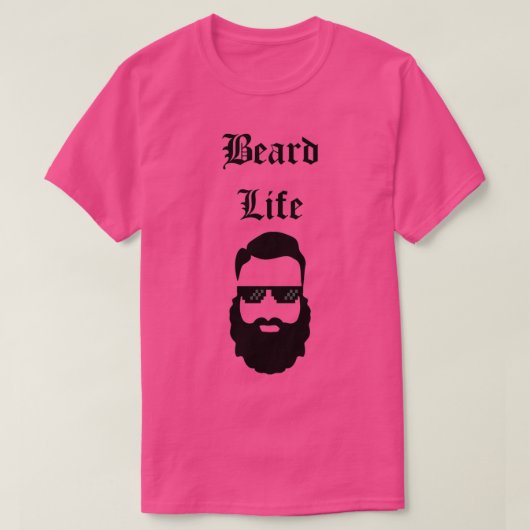 ひげライフ9 Tシャツ (デザイン正面)