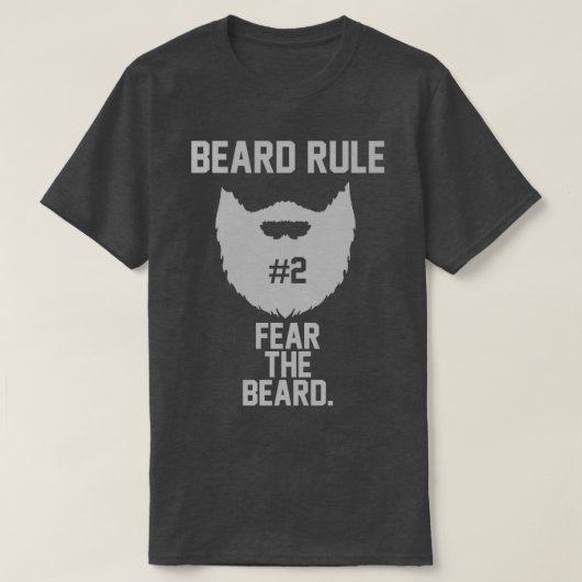 ひげルール2ひげ恐怖2 Tシャツ (デザイン正面)