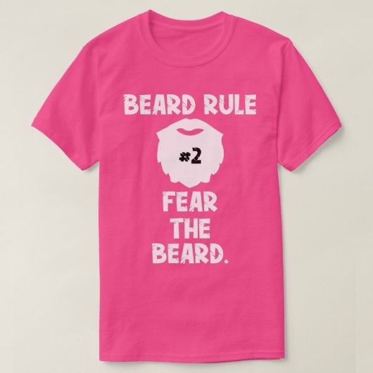 ひげルール2ひげ恐怖 Tシャツ (デザイン正面)