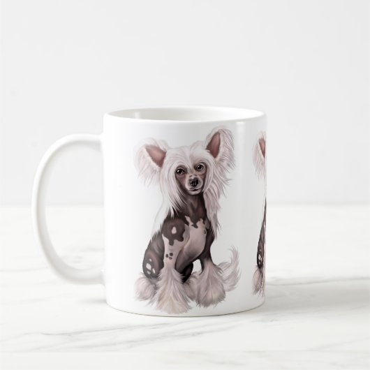 ひげ中国のひげ座 コーヒーマグカップ (左)