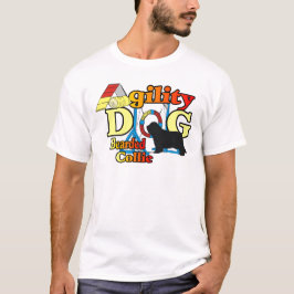 ひげ付きコリーの敏捷性ギフト Tシャツ
