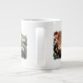 ひげ付きコリーサマーガーデン ジャンボコーヒーマグカップ (裏面)