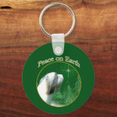 ひげ付きコリー平和 キーホルダー (裏面)