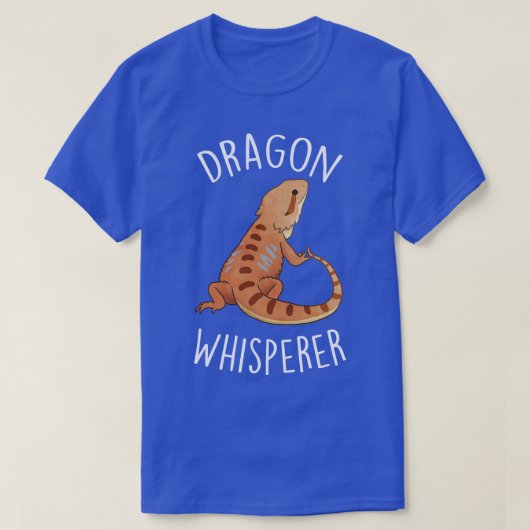 ひげ付きドラゴンウイスラー Tシャツ (デザイン正面)