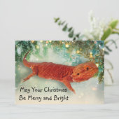 ひげ付きドラゴンズフラットホリデーカード シーズンカード (スタンド正面)