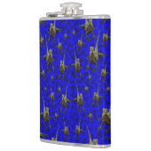 ひげ付きドラゴンリザードスキットル フラスク (左)