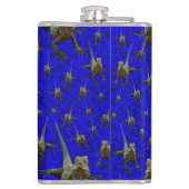 ひげ付きドラゴンリザードスキットル フラスク (裏面)