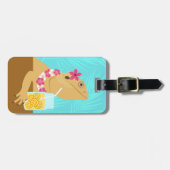 ひげ付きドラゴンリザードラゲッジタグ ラゲッジタグ (正面横)