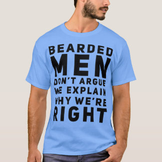 ひげ付き男性4 Tシャツ