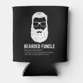 ひげ付き関数おもしろいおじの定義 缶クーラー (正面)