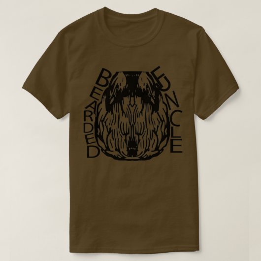 ひげ付き関数6 Tシャツ (デザイン正面)