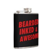 ひげ付き、インク付素晴らしき フラスク (右)
