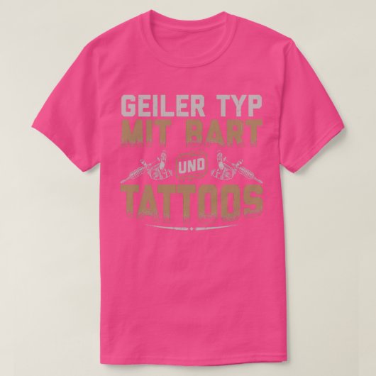 ひげ入れ Tシャツ (デザイン正面)