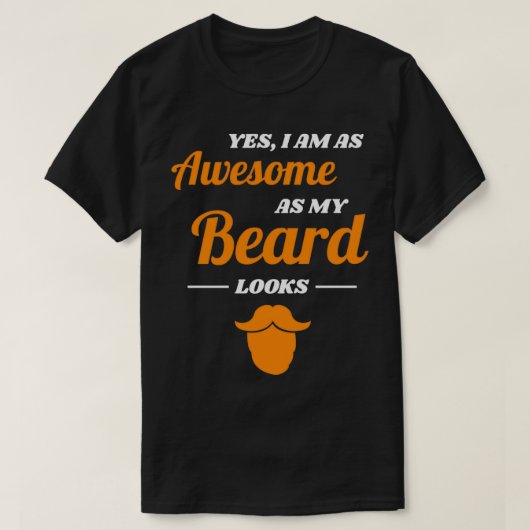 ひげ完全な口ひげ男性ギフト20 Tシャツ (デザイン正面)