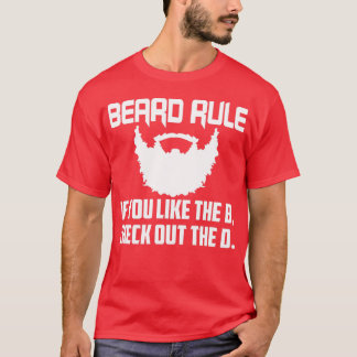 ひげ愛好家T Tシャツ