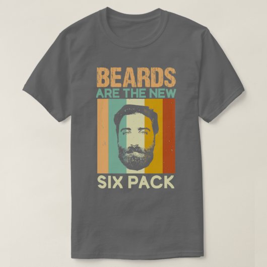 ひげ持ち及び理容師6 Tシャツ (デザイン正面)