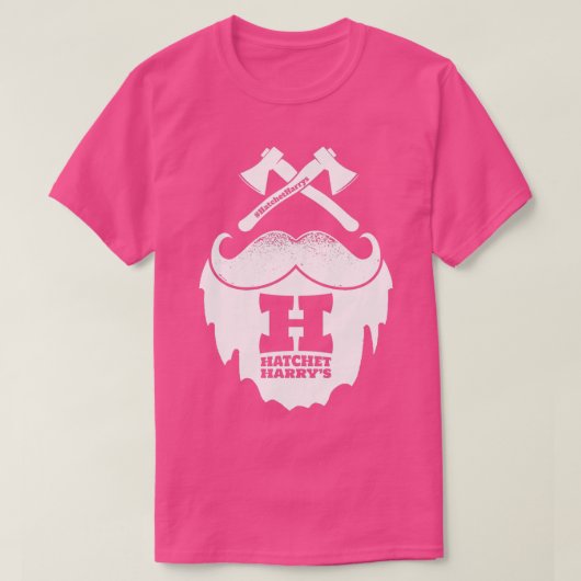 ひげ斧の投下 Tシャツ (デザイン正面)