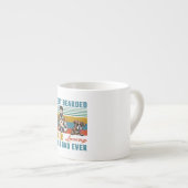 ひげ最高のひげビール愛犬パパボクサーペット恋人 エスプレッソカップ (正面右)