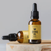 ひげ油ラベルグランギー1 OZコスメティックボトル ラベル