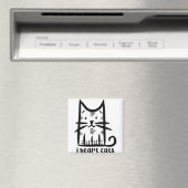 ひげ猫、私は猫が大好き マグネット (インサイチュ (食洗機))